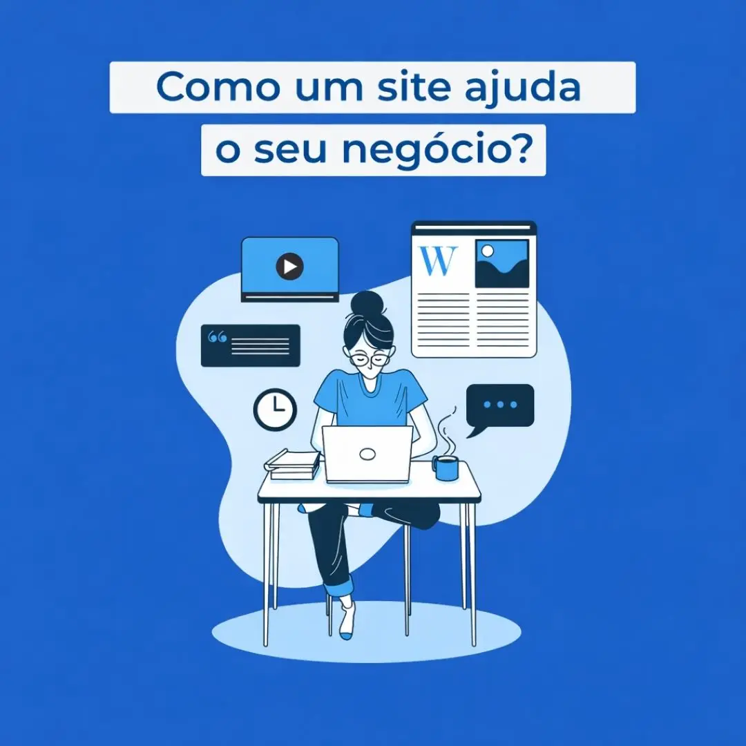 Com um site ajuda o seu negócio